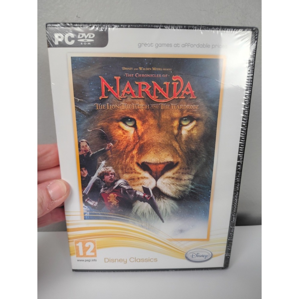 Chronicles of Narnia PC‎ DVD Game Lion Witch Wardrobe NEW Sealed Disney